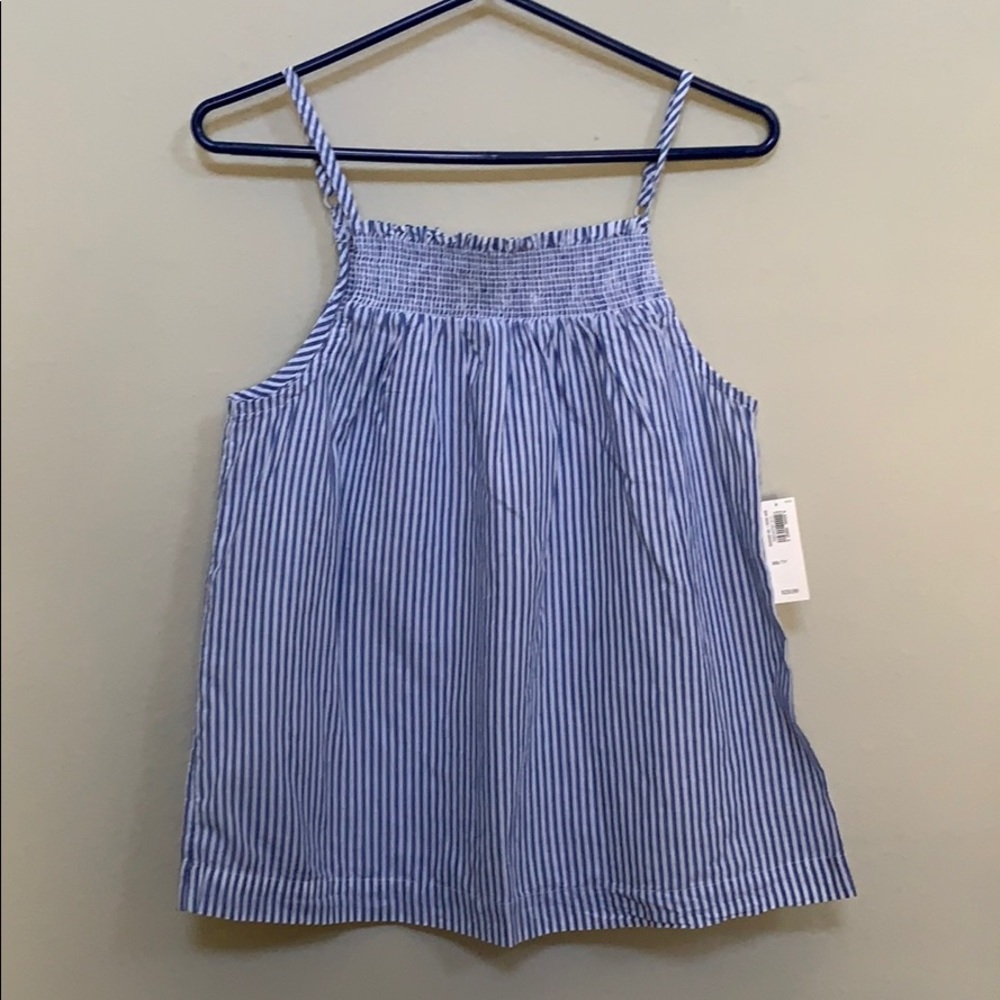 Old Navy pinstripe tank top